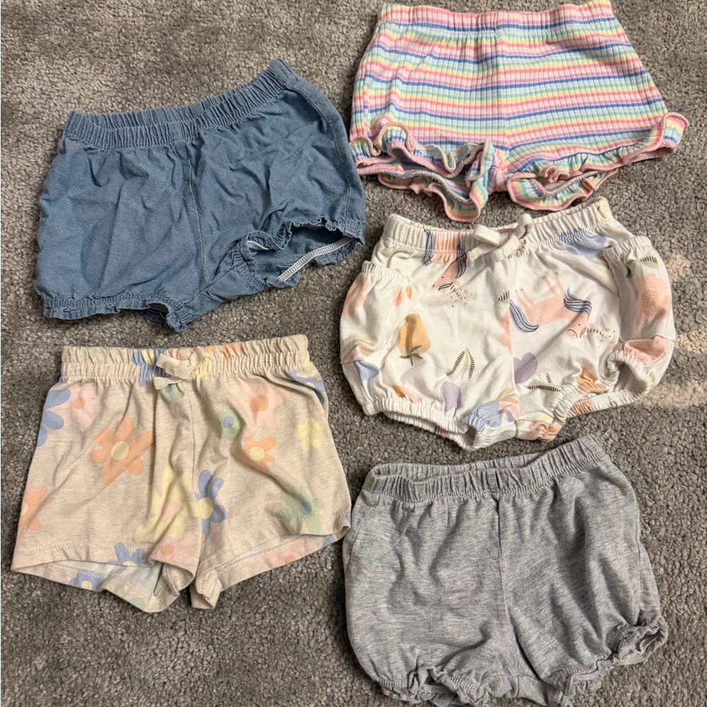 Colorful Baby Bloomers/shorts Bundle